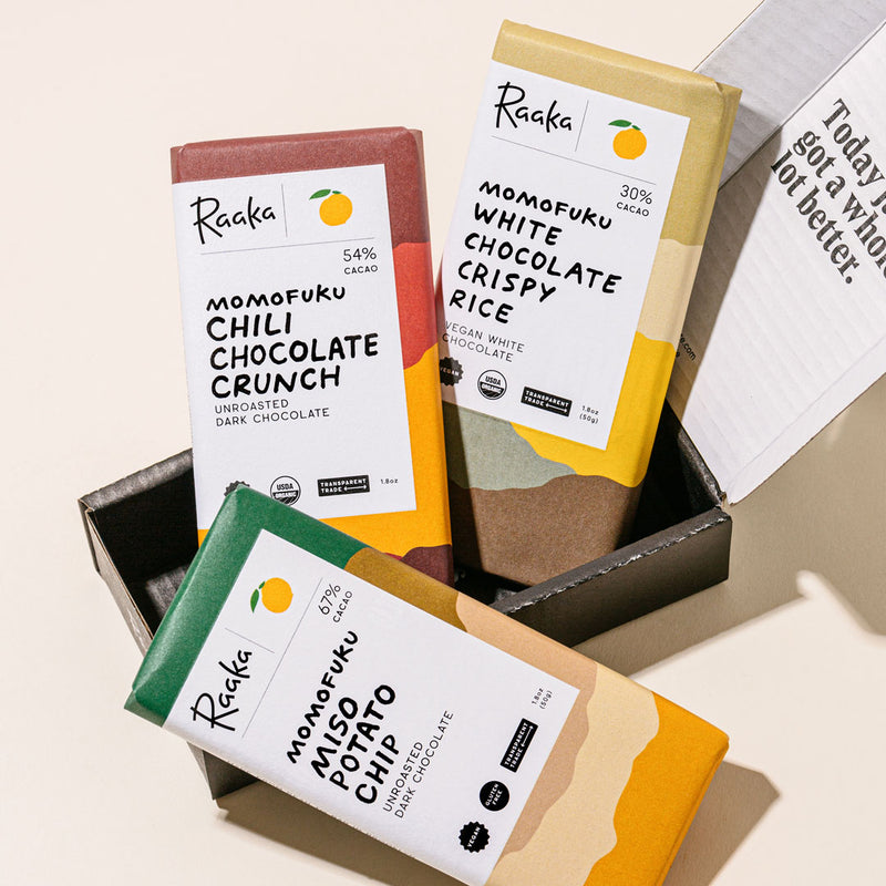 Momofuku Chocolate Bar Trio