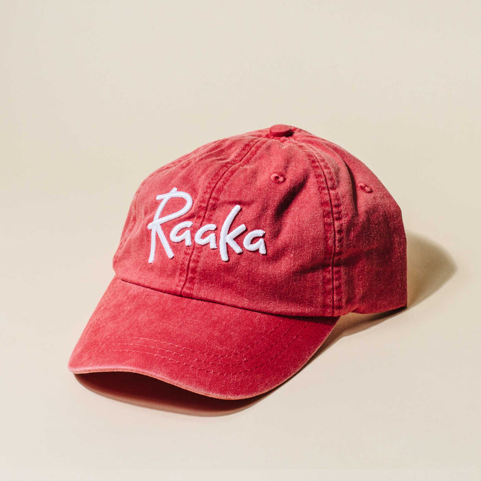Poppy Logo Baseball Hat - Raaka Chocolate
