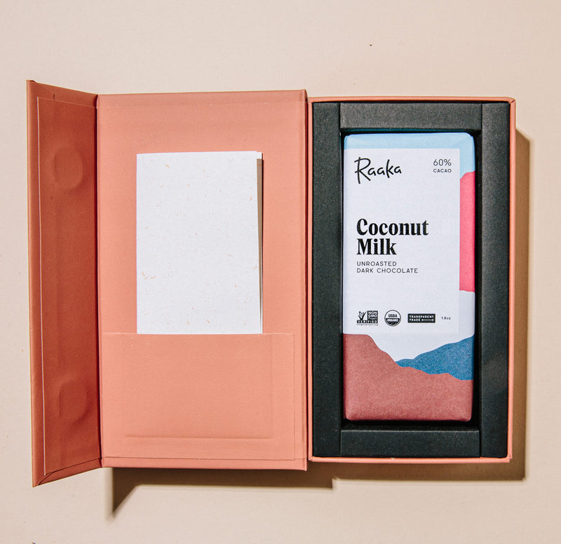 Add a Premium Gift Box - Raaka Chocolate