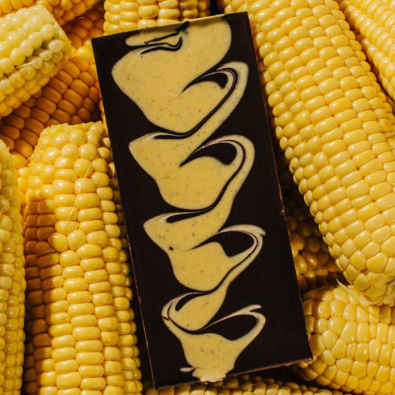 Sweet Corn Swirl - Raaka Chocolate