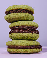 Green Shiso, Cacao & Jam Sandwich Cookie (V & GF)