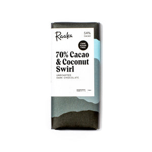 
                  
                    70% Cacao & Coconut Swirl
                  
                