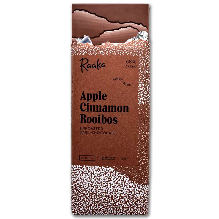 Apple Cinnamon Rooibos bar on a white background