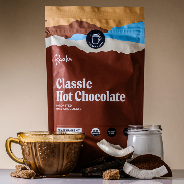 Organic Classic Hot Chocolate Mix - Raaka Chocolate