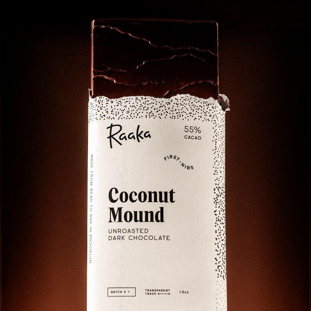 Coconut Mound bar in wrapper