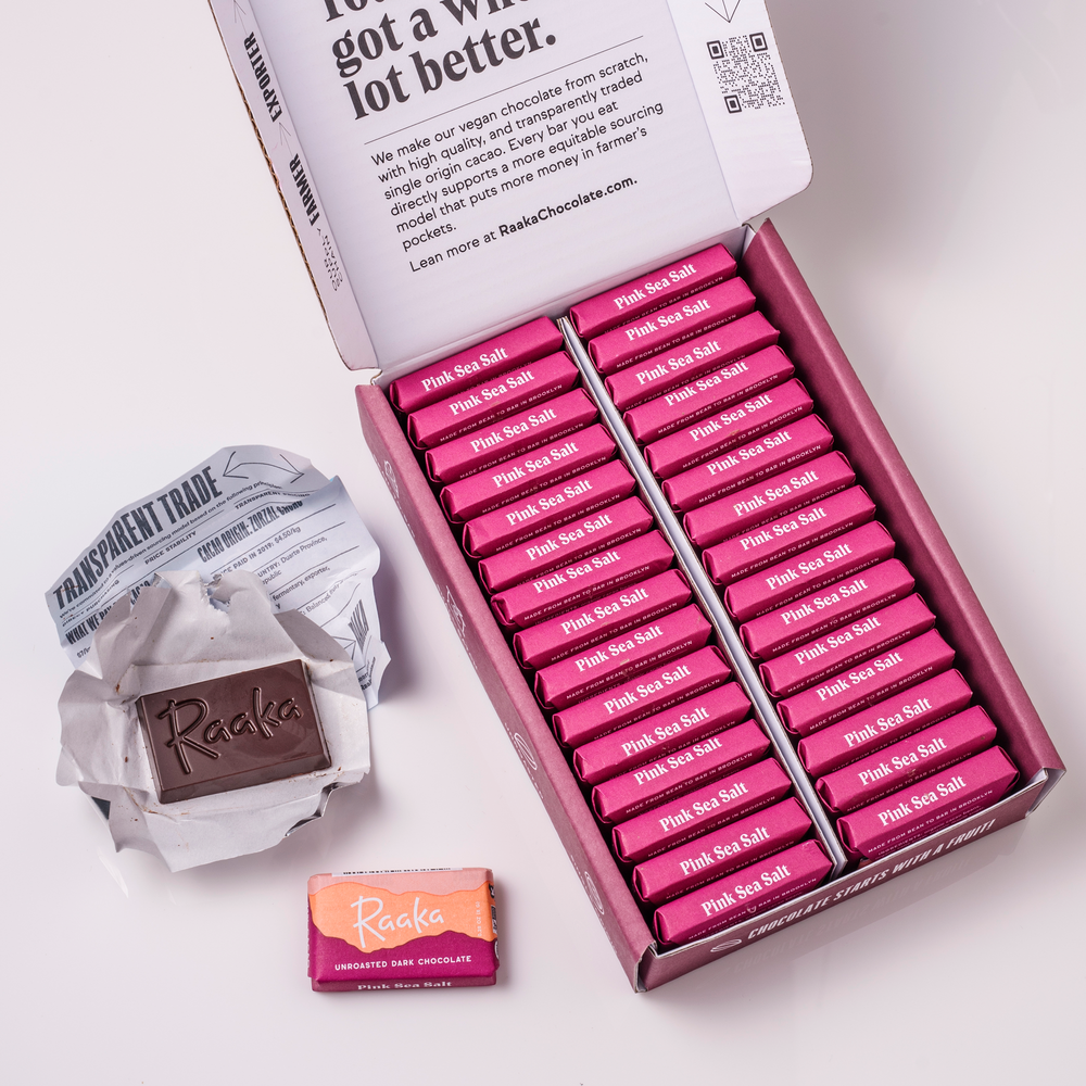 Mini Doses Box of 30 – Raaka Chocolate