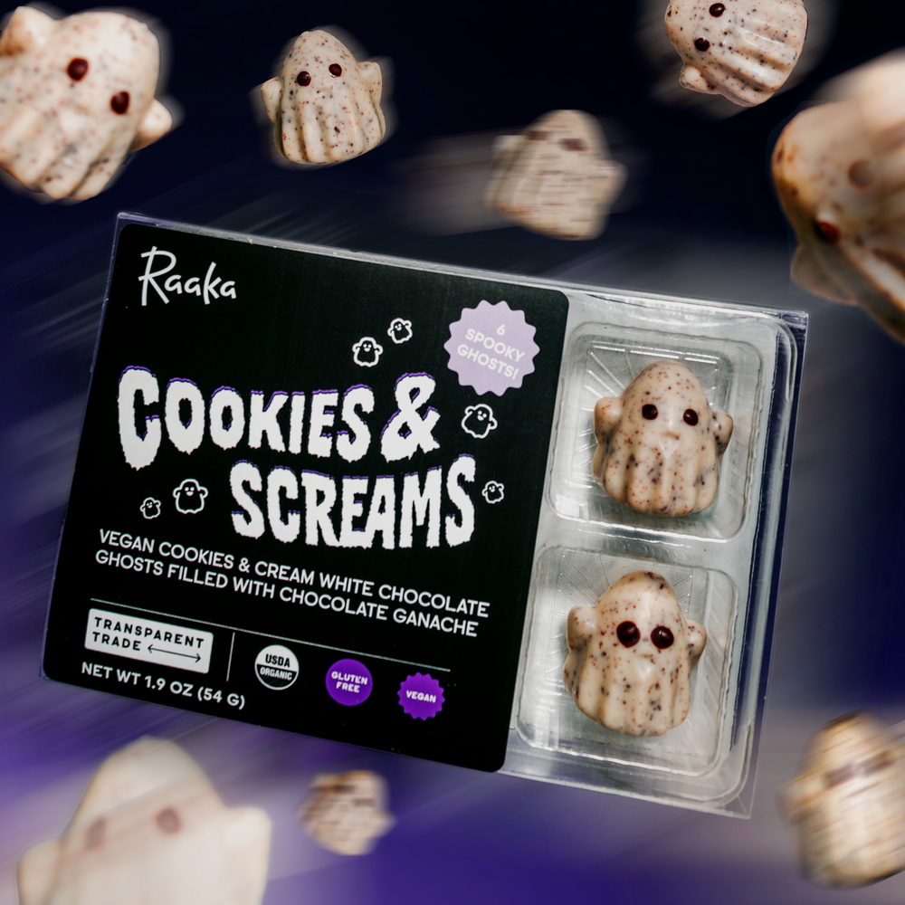 Cookies & Scream with flying ghosts