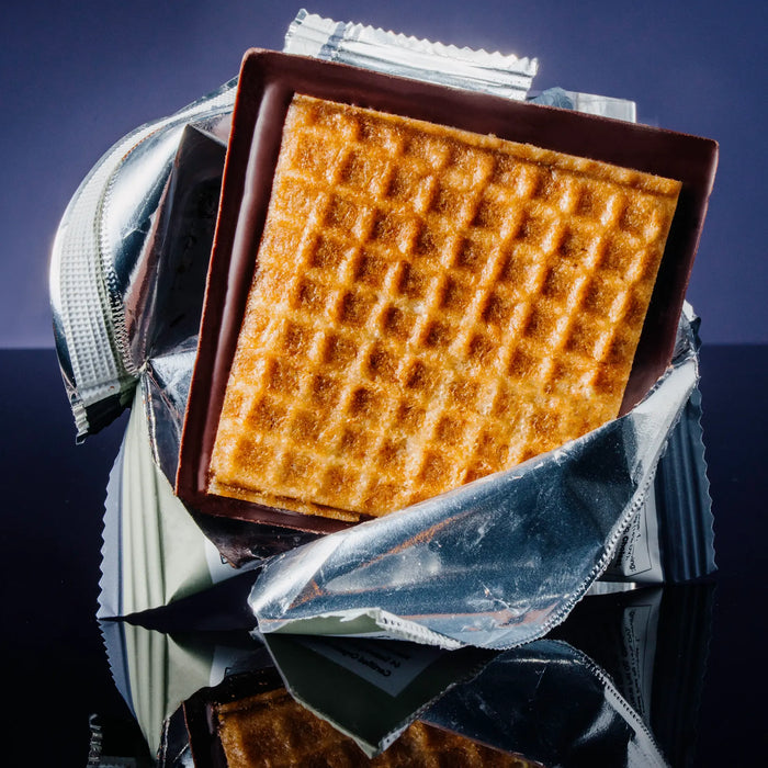 London Fog Dipped Waffle Cone - Raaka Chocolate