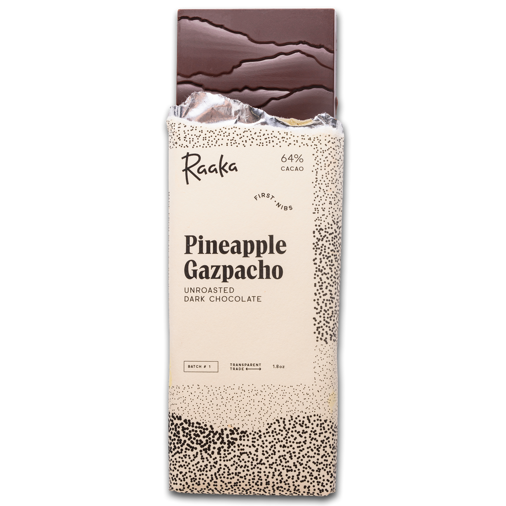 Pineapple Gazpacho chocolate bar