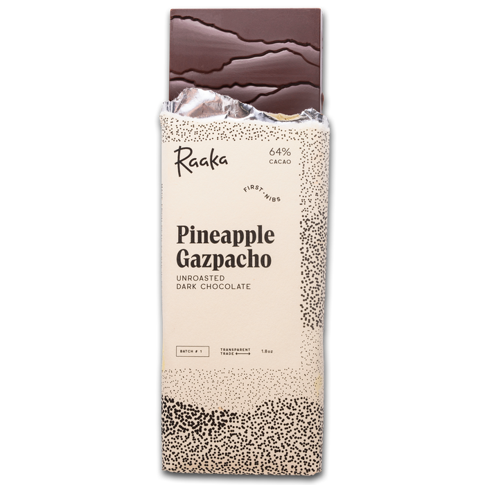 Pineapple Gazpacho chocolate bar