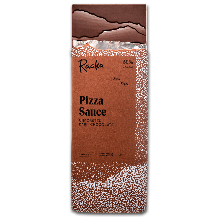 Pizza Sauce chocolate bar
