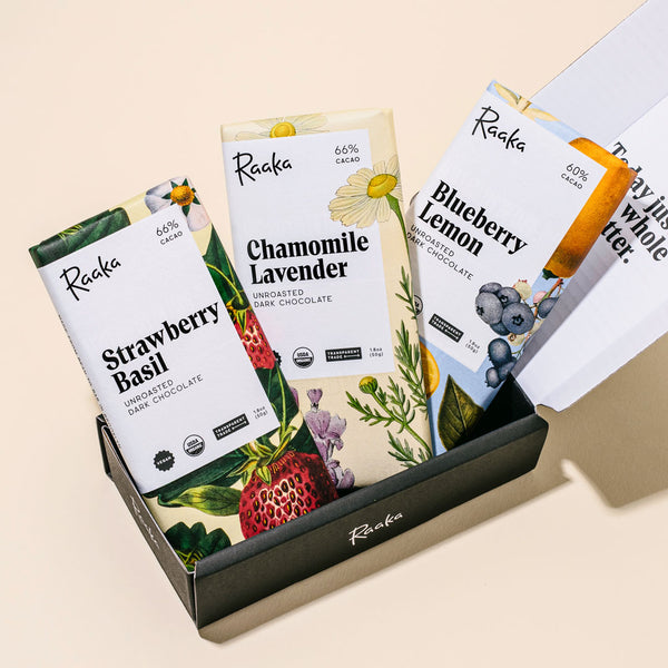 Botanical Collection Box - Raaka Chocolate