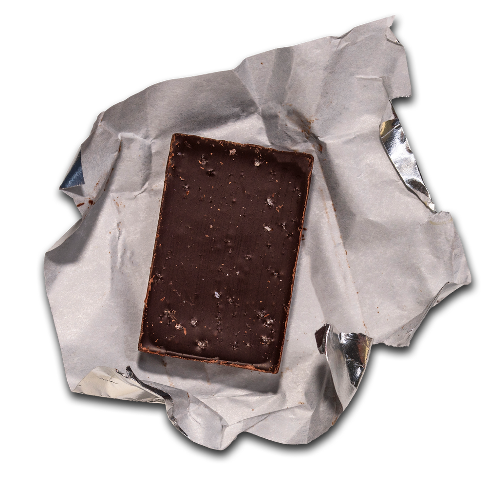 Pink Sea Salt Mini on a wrapper