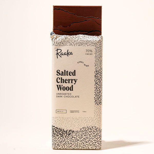 Salted Cherry Wood - Raaka Chocolate