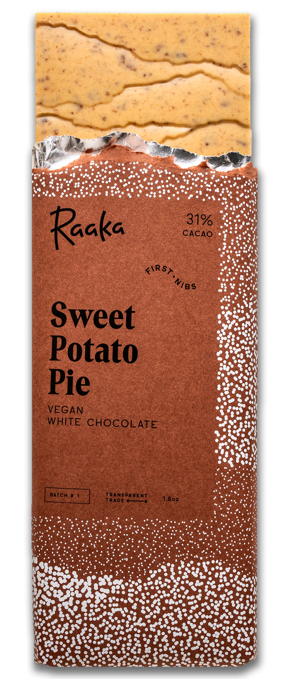 SWEET POTATO PIE BAR POPPING OUT OF WRAPPER!