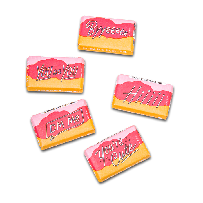 Sweet & Salty Coconut Milk Minis Individual Pieces