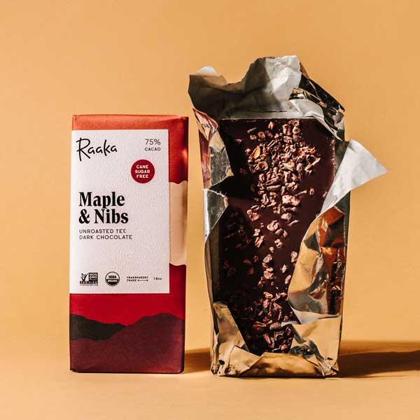 
                  
                    Maple & Nibs Dark Chocolate - Raaka Chocolate
                  
                