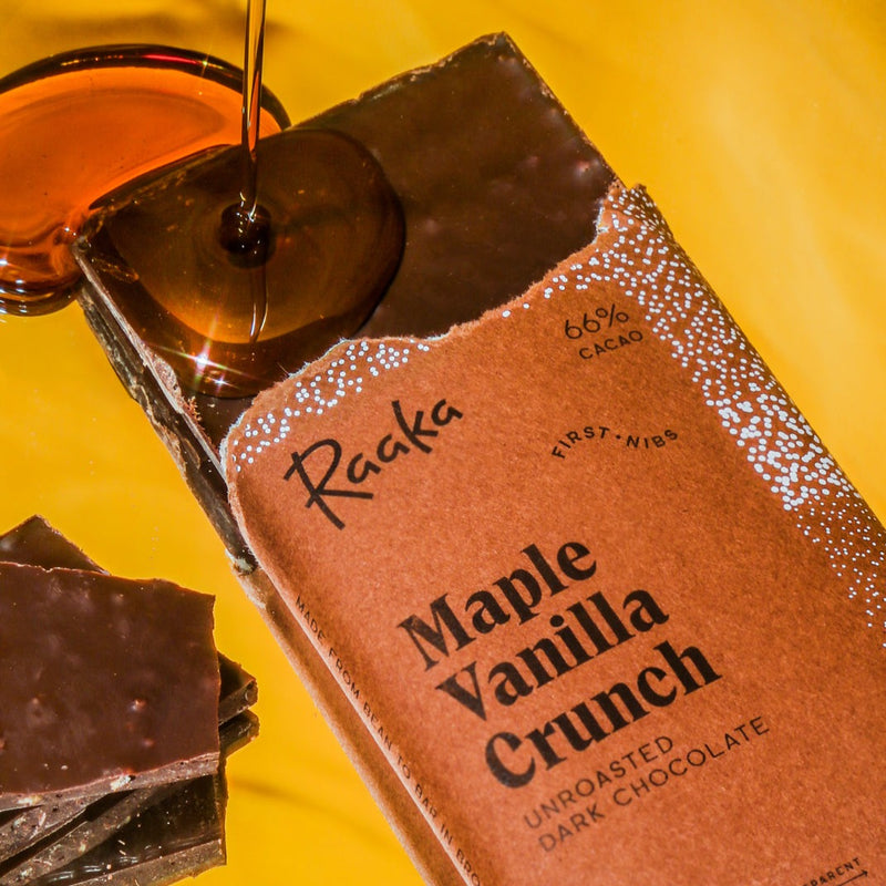 Maple Vanilla Crunch - Raaka Chocolate