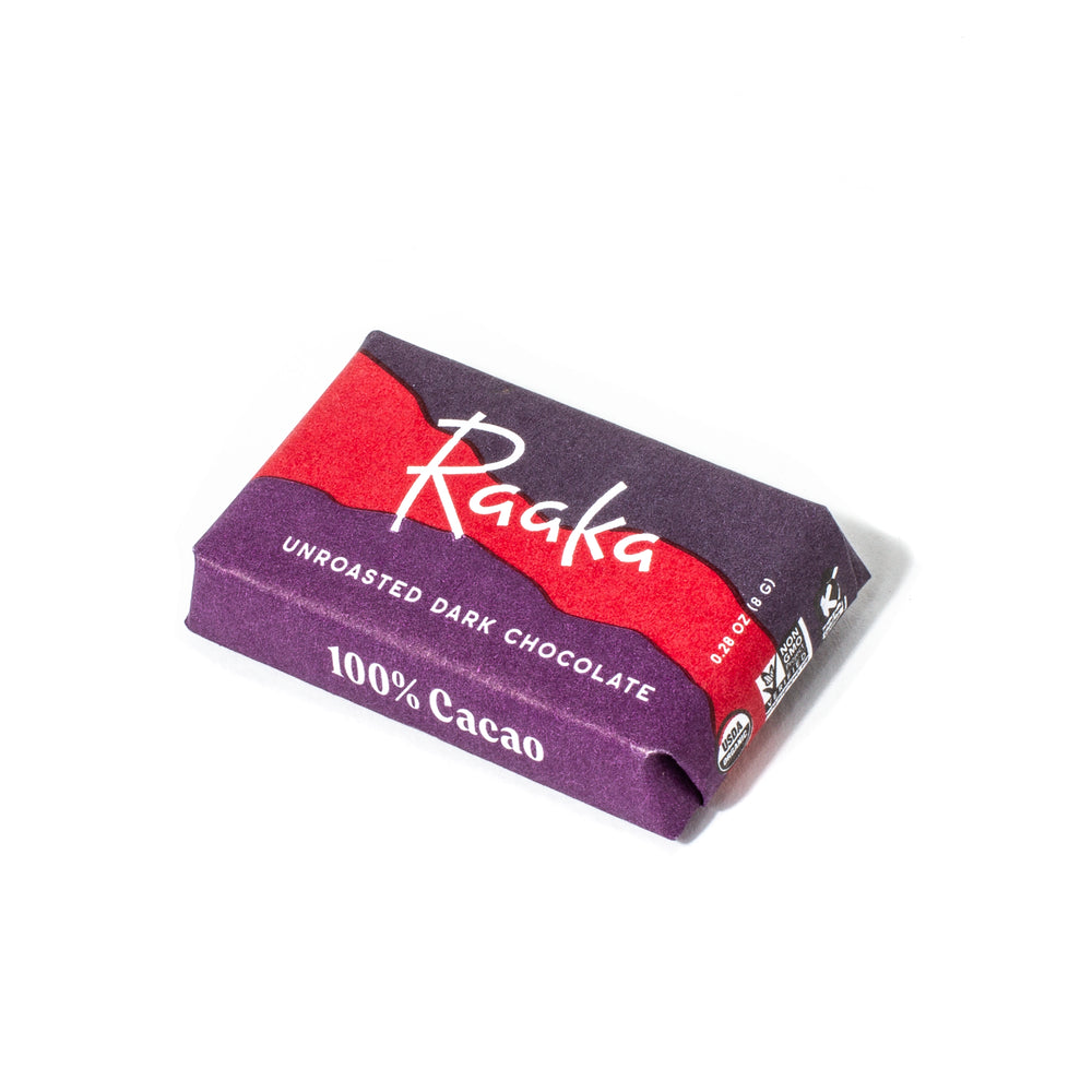 
                  
                    100% Cacao Minis (Box of 100) - Raaka Chocolate
                  
                