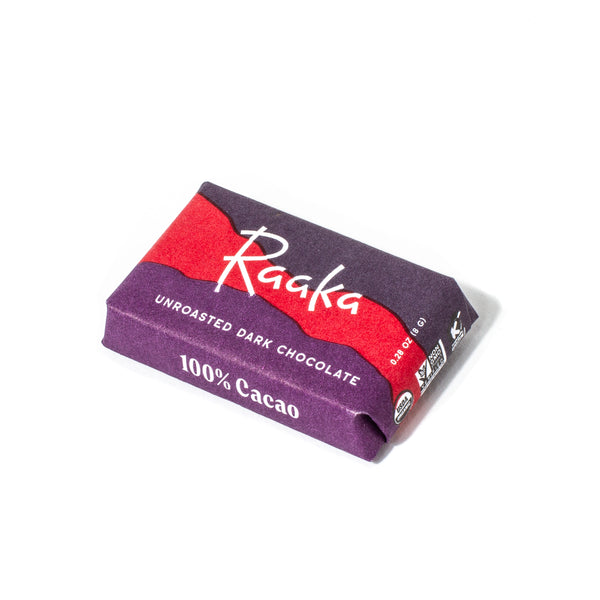 100% Cacao Minis (Box of 100) - Raaka Chocolate