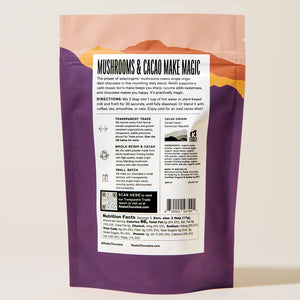 
                  
                    Cocoa Magic Mushroom Blend - Adaptogenic Hot Chocolate Mix - Vegan Drinking Chocolate - Raaka Chocolate
                  
                