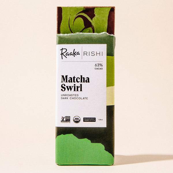 Matcha Swirl - Raaka Chocolate