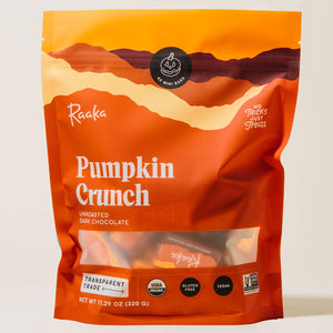 
                  
                    Pumpkin Crunch Minis Bag - Raaka Chocolate
                  
                