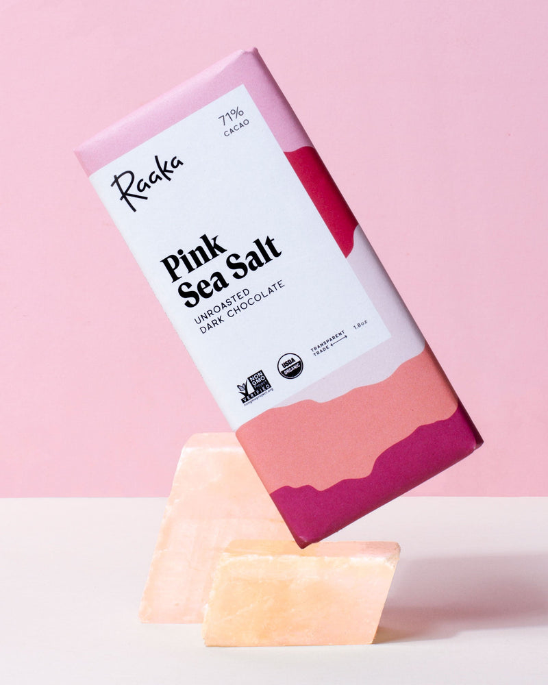 Pink Sea Salt - Raaka Chocolate