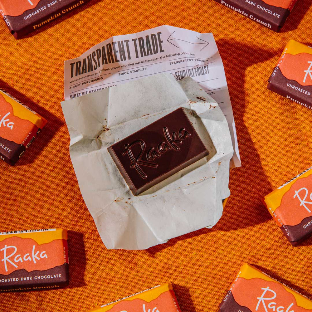 
                  
                    Pumpkin Crunch Minis Bag - Raaka Chocolate
                  
                