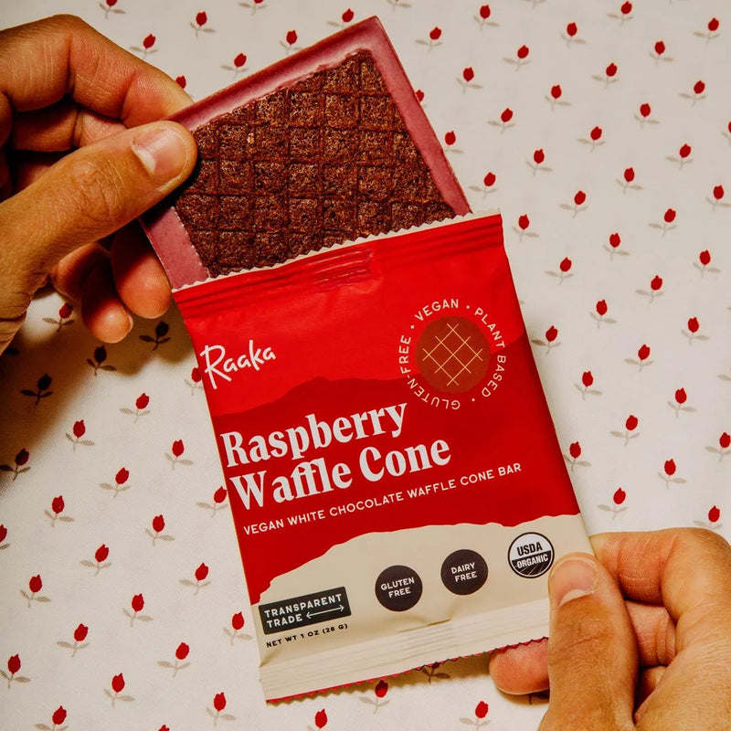 Raspberry Waffle Cone (Box of 10)