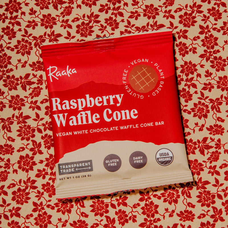 Raspberry Waffle Cone (Box of 10)