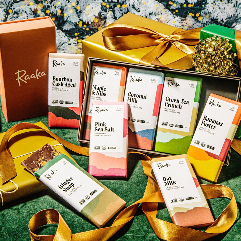 Chocolate Library Gift Box - Raaka Chocolate