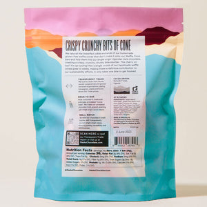 
                  
                    Waffle Crunch 40ct Bag - Unroasted Dark Chocolate - Raaka Chocolate
                  
                