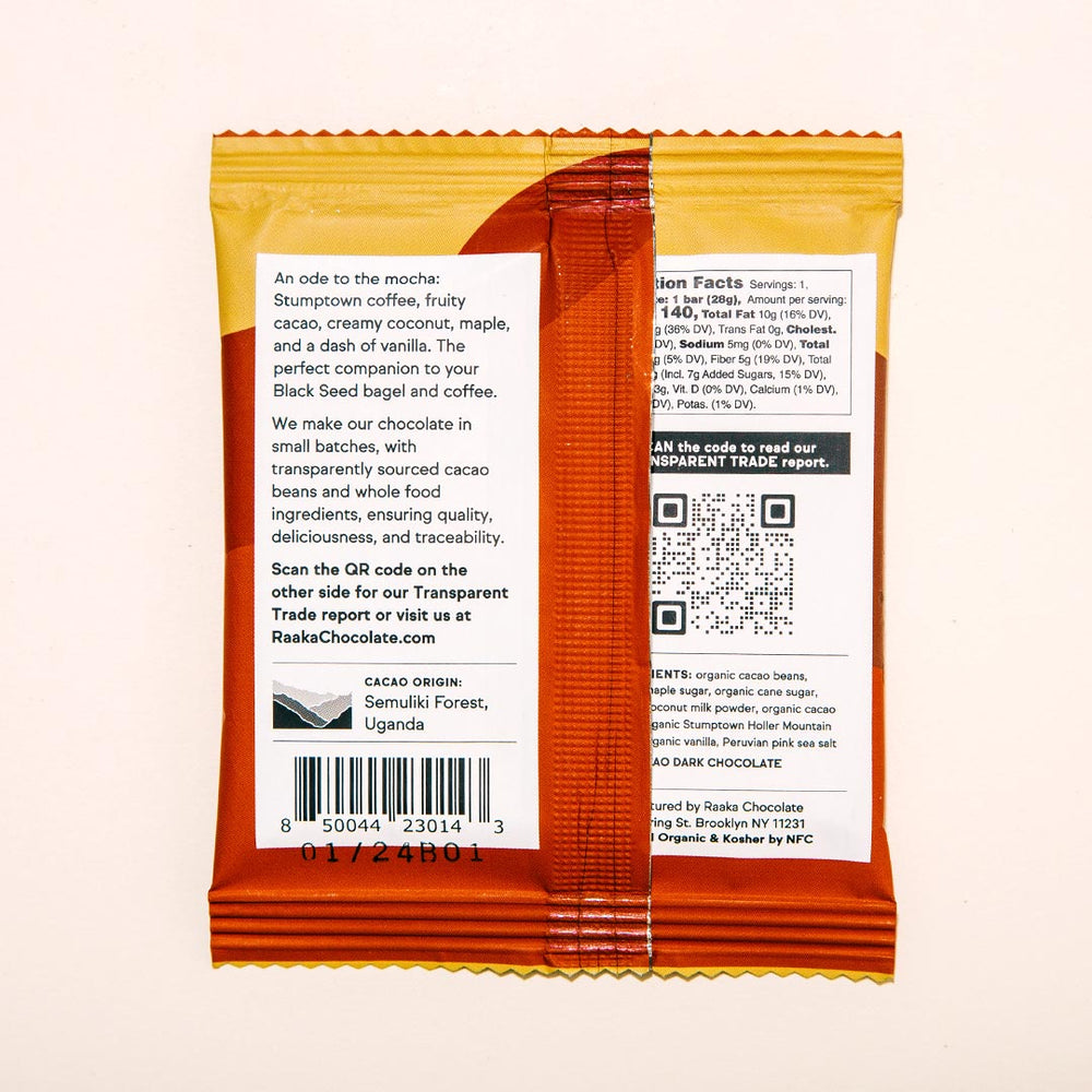 Maple Mocha (Box of 10) - Raaka Chocolate