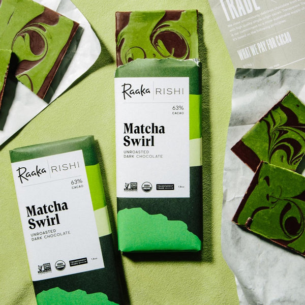 Matcha Swirl - Raaka Chocolate