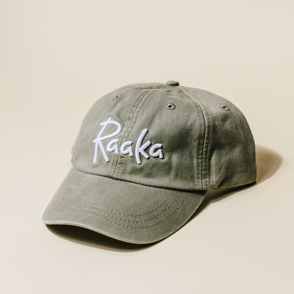 Stone Logo Baseball Hat - Raaka Chocolate