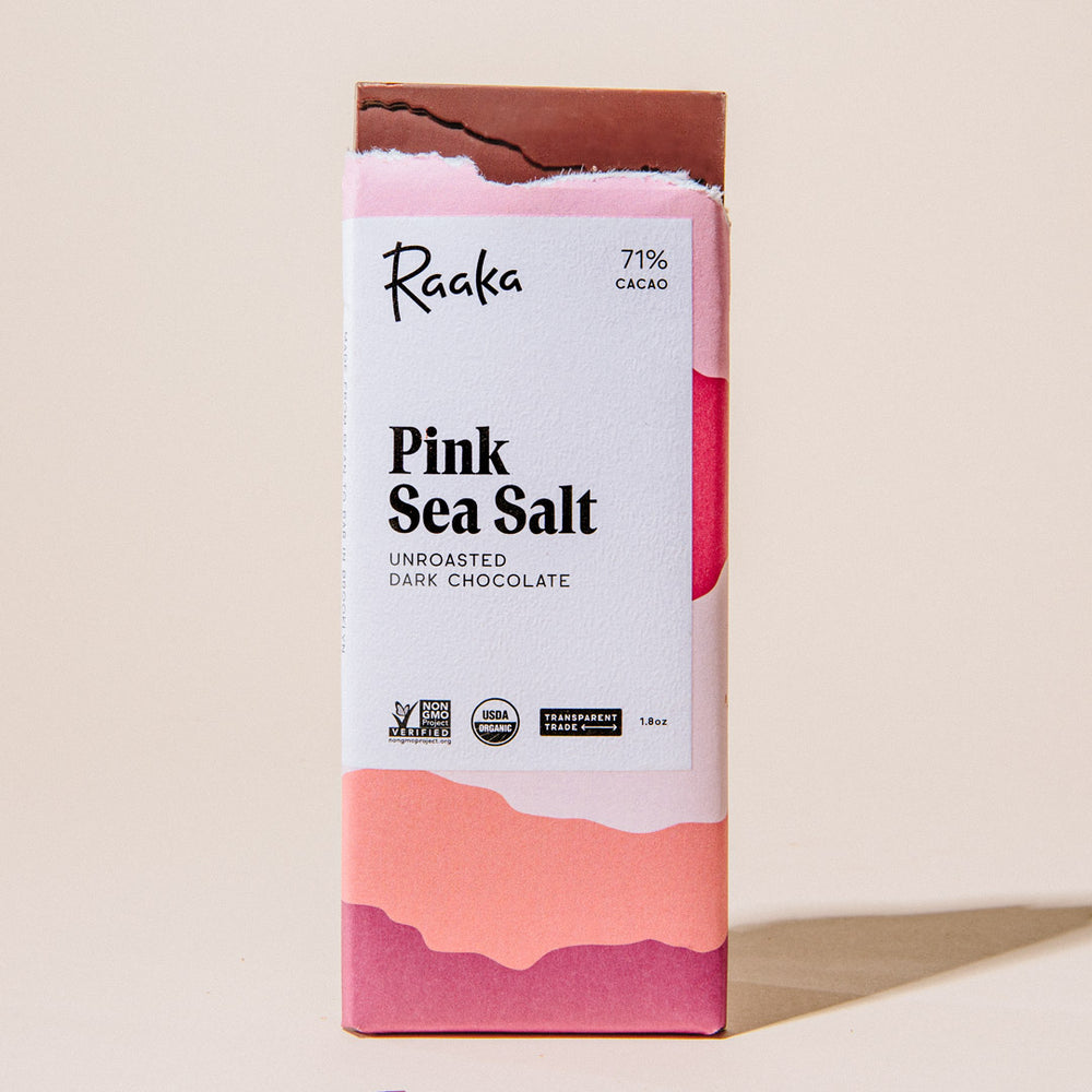 
                  
                    Pink Sea Salt - Raaka Chocolate
                  
                