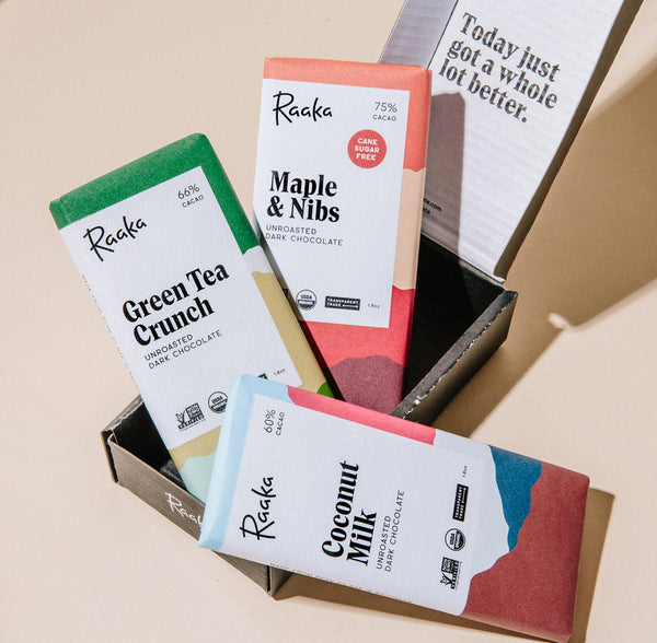 Customizable 3 Bar Box - Raaka Chocolate