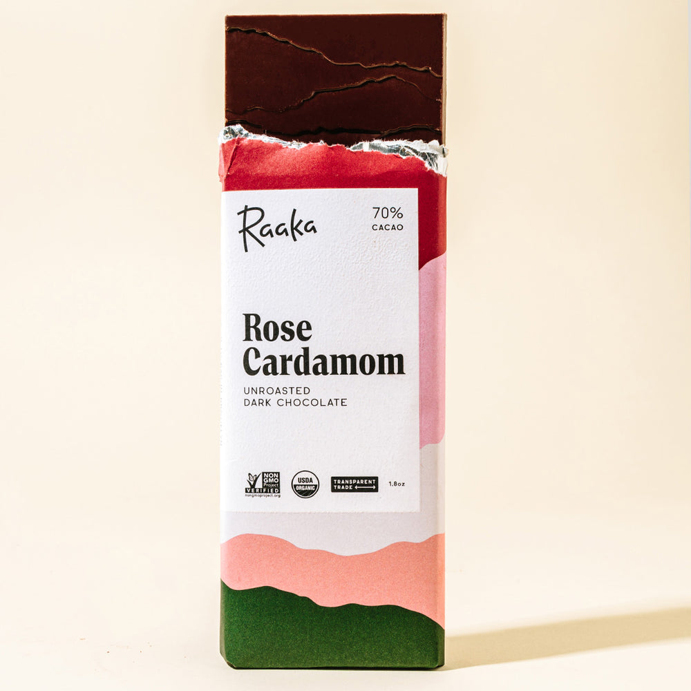 
                  
                    Rose Cardamom - Raaka Chocolate
                  
                