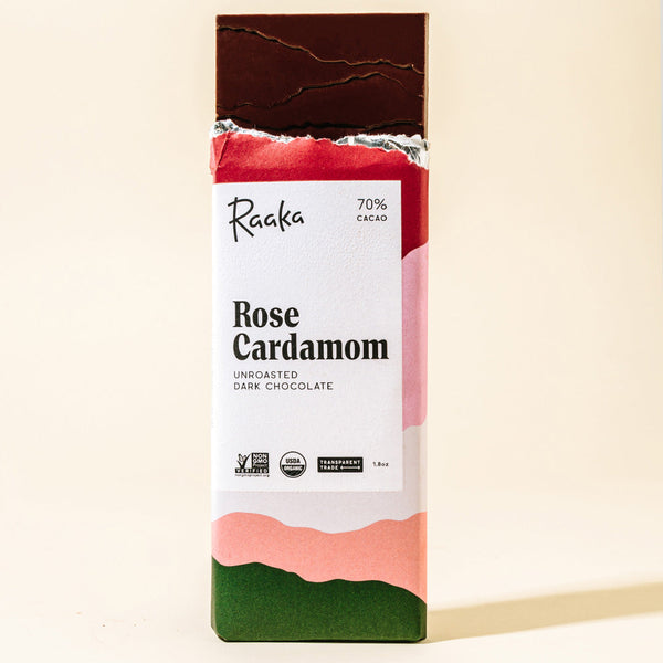 Rose Cardamom - Raaka Chocolate