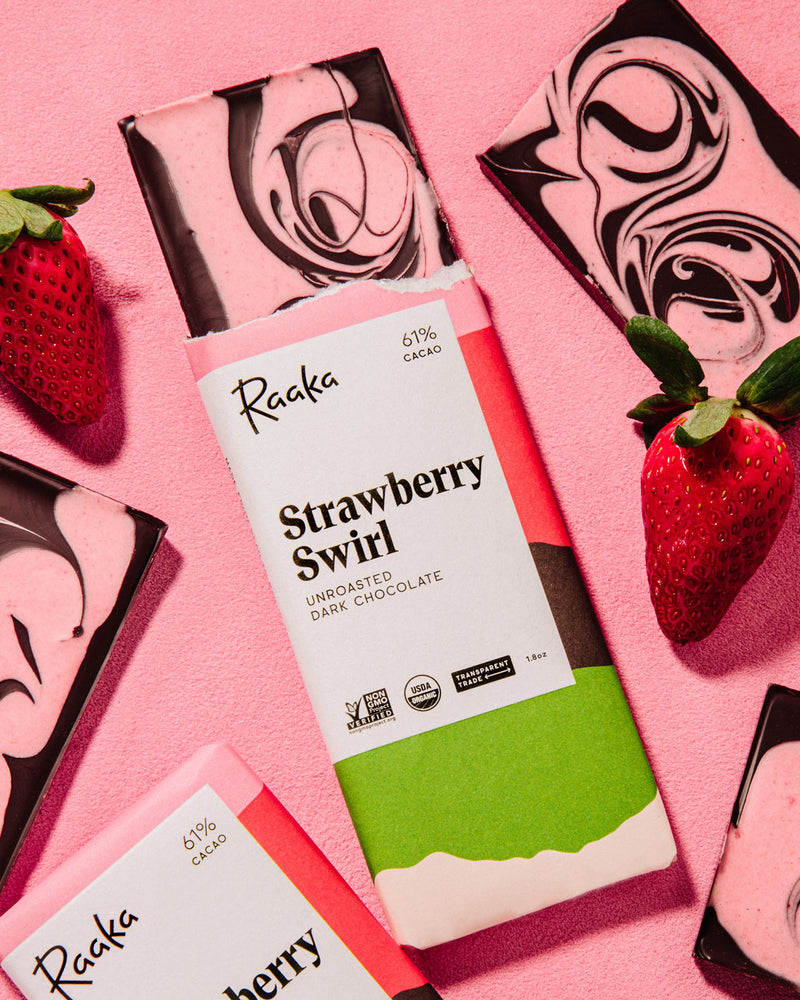 
                  
                    Strawberry Swirl - Raaka Chocolate
                  
                
