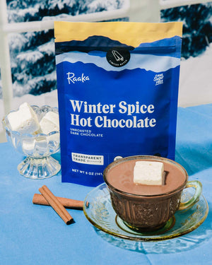 
                  
                    Winter Spice Hot Chocolate - Raaka Chocolate
                  
                